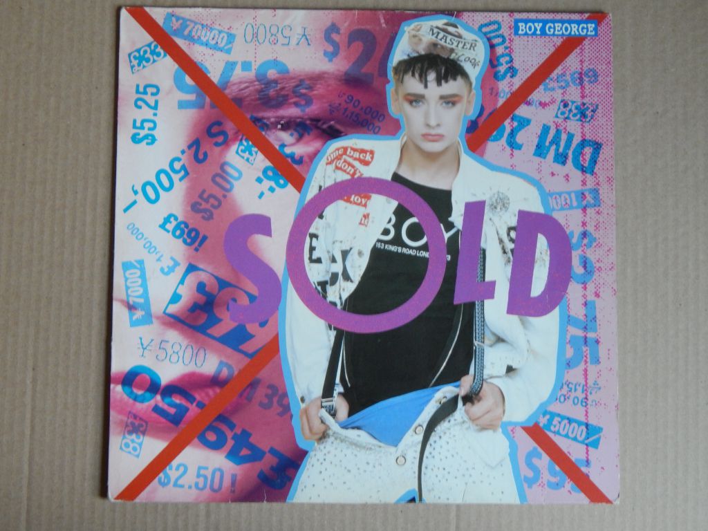 Boy George ‎– Sold  (Virgin ‎– 208 407, Germany) NM-/EX+ - фото фото фото 0