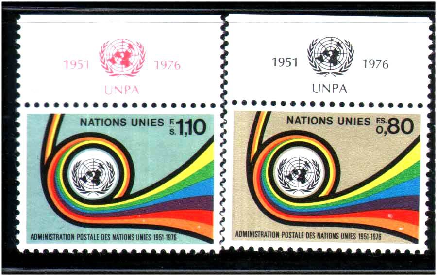 ZM  ООН / UN   1976  г  MNH - Женева - фото фото фото 0
