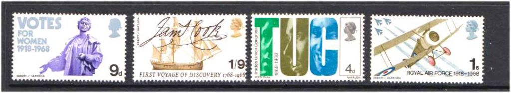 Флот EU  UK  1968 г MNH - - фото фото фото 0