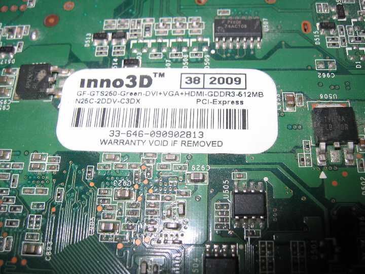 Inno3D GeForce GTS 250 green 512MB - фото фото фото 5