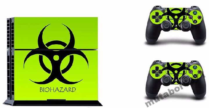 Виниловый стикер Вiohazard для ps4 - фото фото фото 0