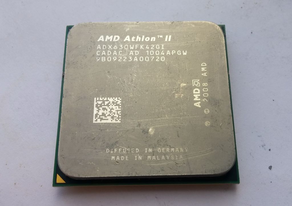 AMD Athlon II X4 630 2.80GHz/2MB/95W ADX630WFK42GI socket AM3 AM2+ Вживане - фото фото фото 0