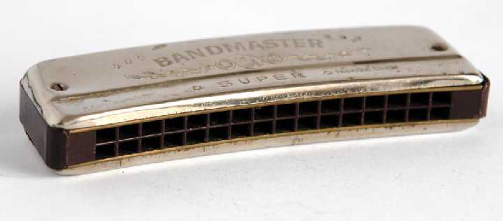 Губная гармошка Bandmaster SUPER C, 2х16, 50-е DDR - фото фото фото 1