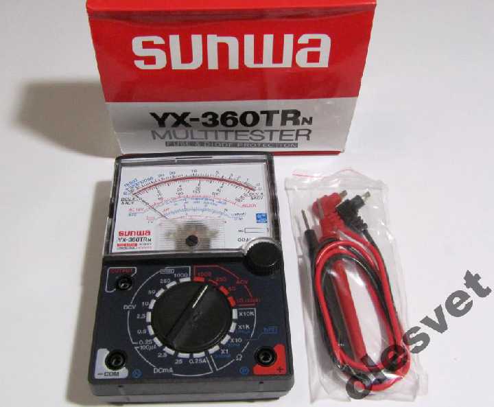 ТЕСТЕР СТРЕЛОЧНЫЙ  MULTITESTER SANNUO YX-360TRn - фото фото фото 0
