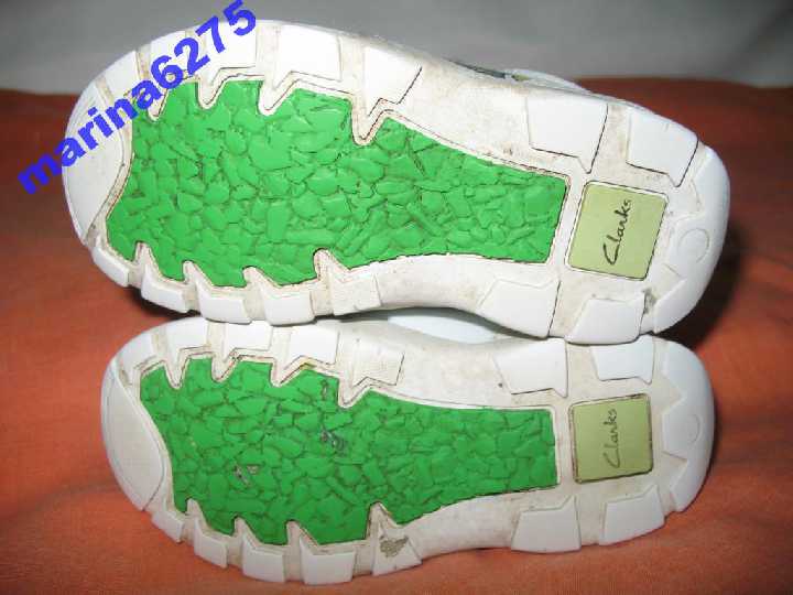 Кроссовки 100%нат кожа~**Clarks FIRST SHOES**~14см - фото фото фото 1