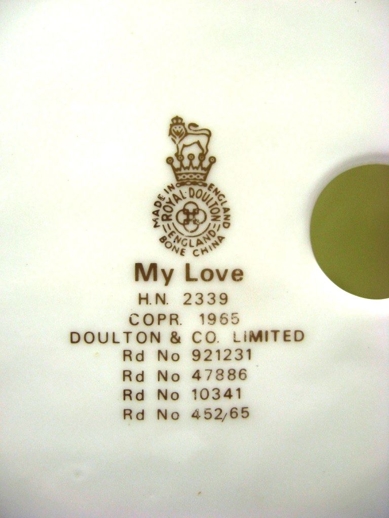Статуэтка My Love Фарфор Royal Doulton Англия - фото фото фото 6
