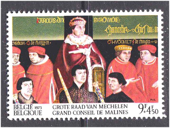 Бельгия  1973 г  MNH   искусство - - фото фото фото 0