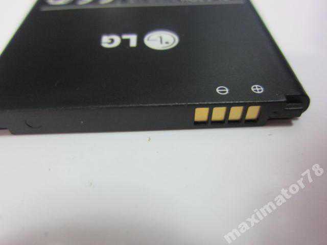 ОРИГИНА АККУМУЛЯТОР БАТАРЕЯ LG P768 D602 F200 P875 - фото фото фото 2