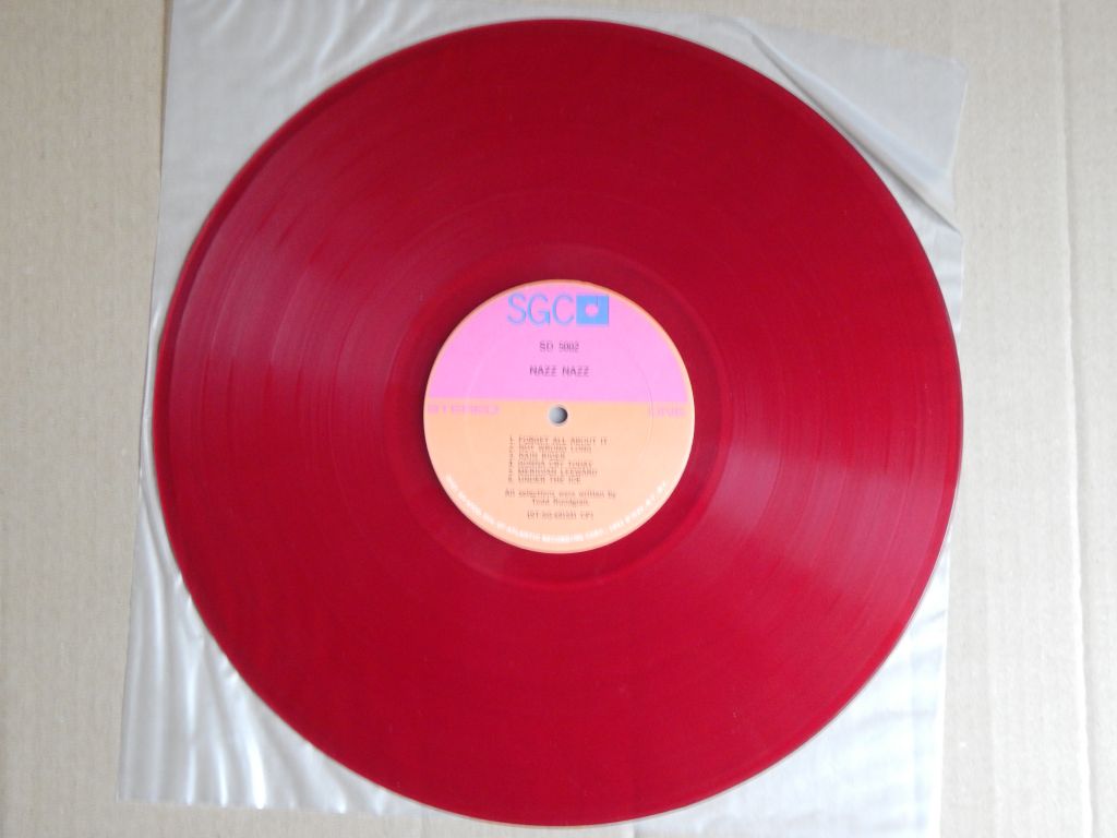 Nazz ‎– Nazz Nazz  (SGC ‎– SD 5002, US) EX+/EX+ Red Vinil - фото фото фото 2