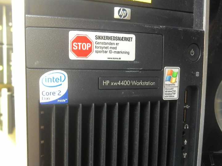 HP Workstation xw4400 C2D 2.4GHz.4GB.250GB -ЦЕНА ! - фото фото фото 1