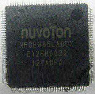 Микросхема Nuvoton NPCE885LA0DX, TQFP - фото фото фото 0