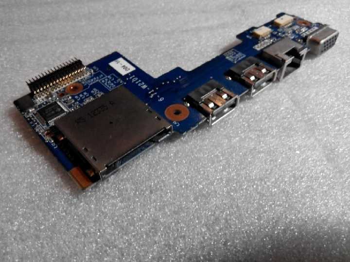 Плата USB, LAN, VGA Ноутбука Gigabyte Q2006 - фото фото фото 2