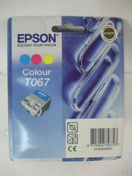EPSON T067 (C13T06704010) (оригинал) - фото фото фото 0