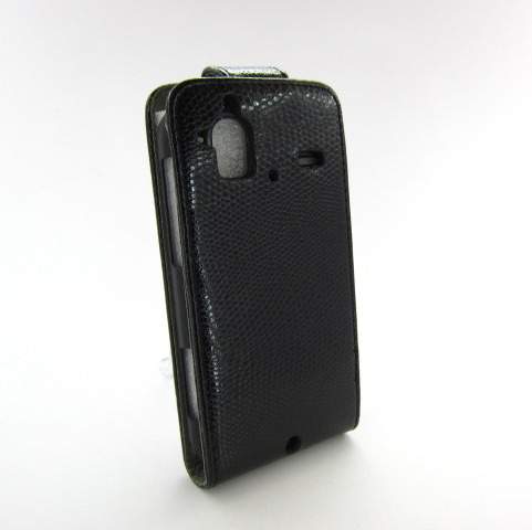 ЧЕХОЛ-КНИЖКА CASE HTC AMAZE G22 ЧЕРНЫЙ КРОКО - фото фото фото 1