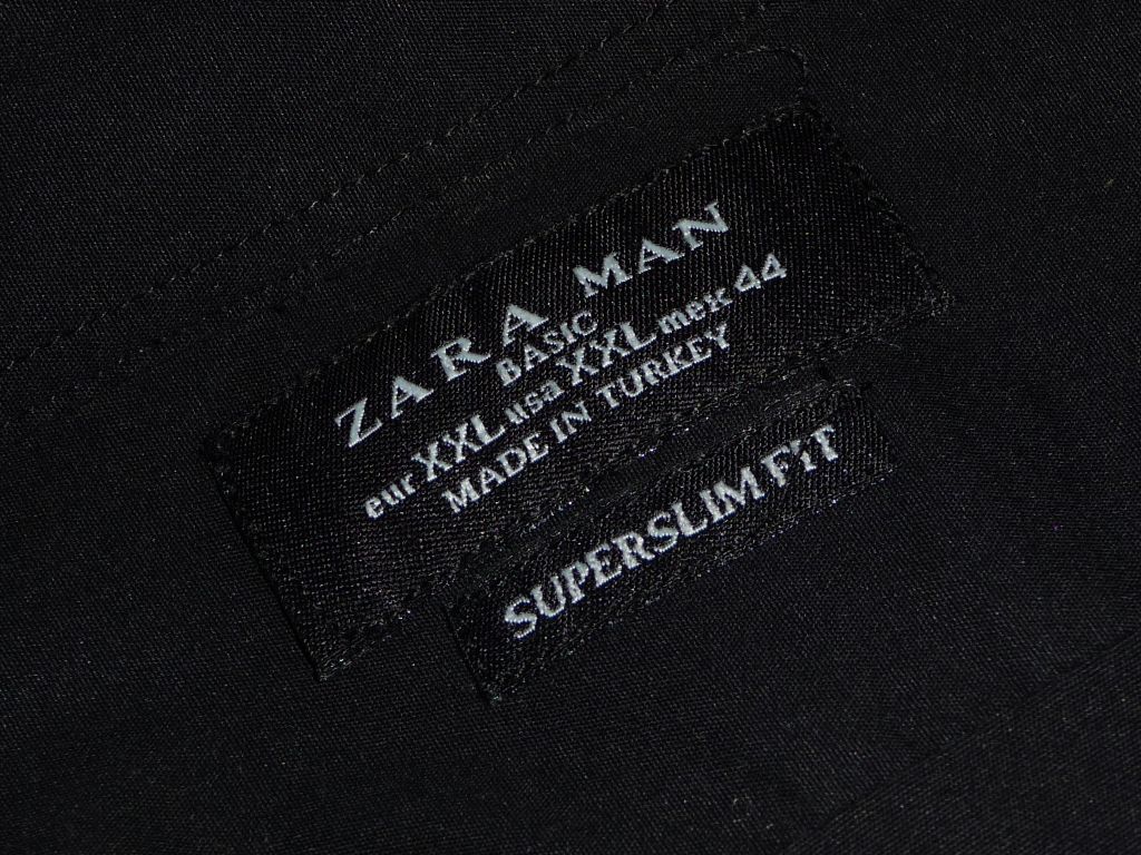 РУБАШКА "ZARA MAN" superslim fit.р-XXL ОРИГИНАЛ. - фото фото фото 1