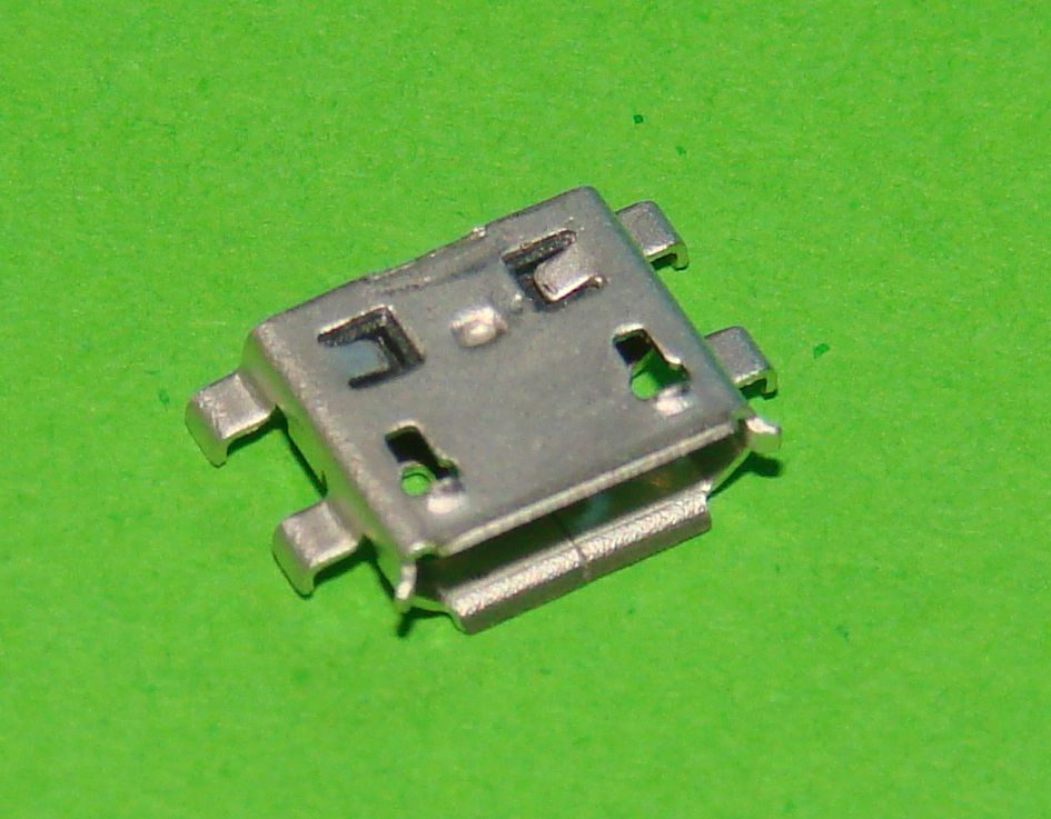 Гнездо разъем micro USB 5pin планшет телефон коннектор № 9 - фото фото фото 1