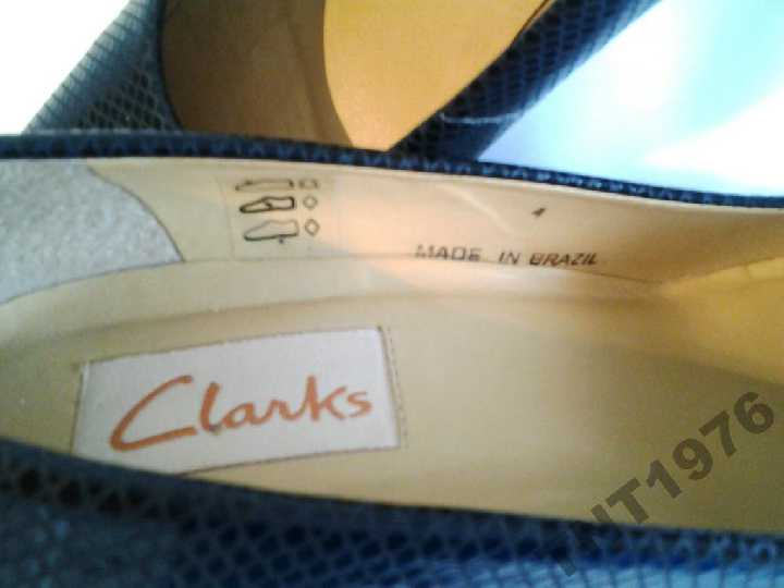 37-37,5≈ Женские кожаные туфли Clarks - фото фото фото 6