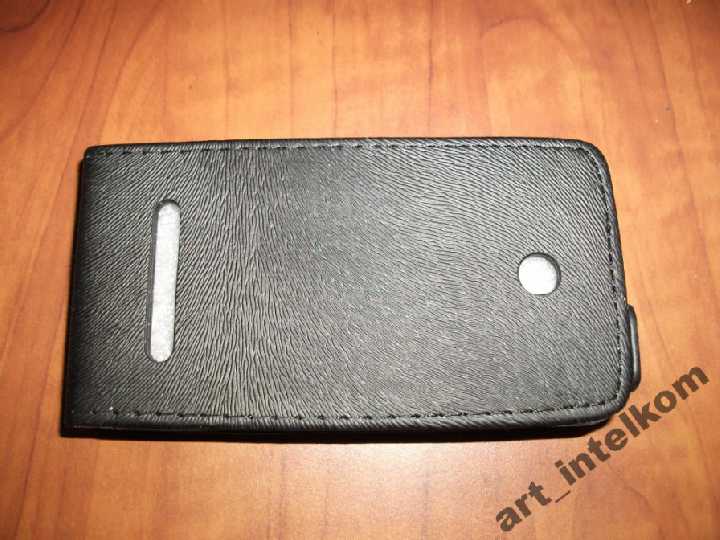 Чехол Nokia N210 кожа - фото фото фото 1