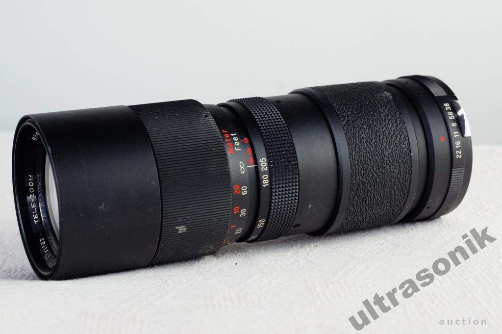 Об'єктив Nikon Vivitar Tele-Zoom 85-205mm 1:3.8 Ф58мм Auto серийный номер №22000099  (!) Вживане - фото фото фото 1