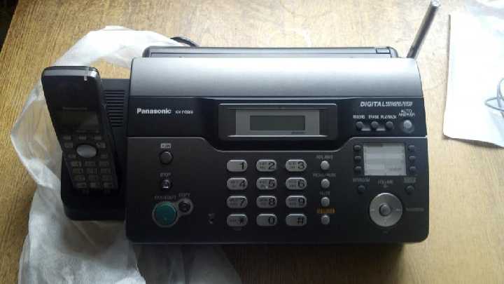 Телефон-факс Panasonic KX-FC966UA-T 5300 реал.цена - фото фото фото 0