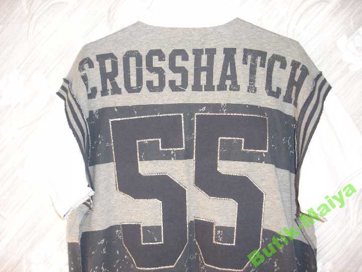Стильная футболка СROSS HATCH  52 р - фото фото фото 6