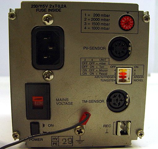 Вакуумметр контроллер Leybold Thermovac TM 20 - фото фото фото 2