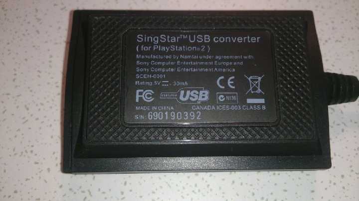 Singstar USB Converter ДЛЯ SONY PS2 49 ГРИВЕН - фото фото фото 4