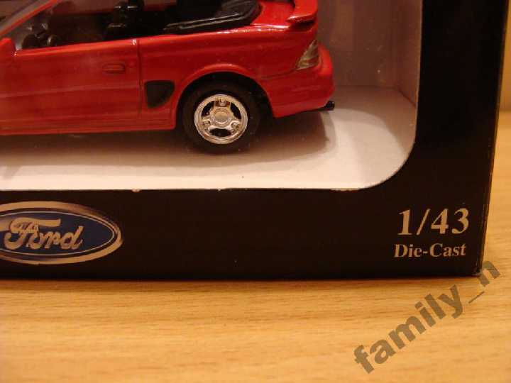 1/43 Mustang G.T. Convertible 1994 - фото фото фото 4