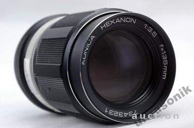 Об'єктив Sony NEX Konica Hexanon AR 135mm/3.5 ф55мм Japan Вживане - фото фото фото 0