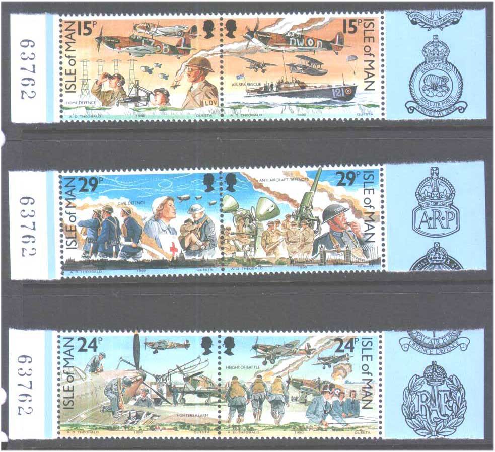 Авиация . UK Мэн 1990 г  MNH - серия - фото фото фото 0