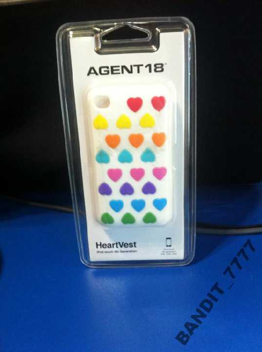 Чехол iPod Touch 4th-Agent18 Heart Vest Silicone - фото фото фото 2