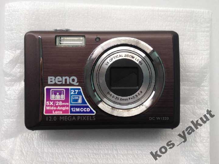 Цифровой фотоаппарат Benq W1220 нету русского меню - фото фото фото 3