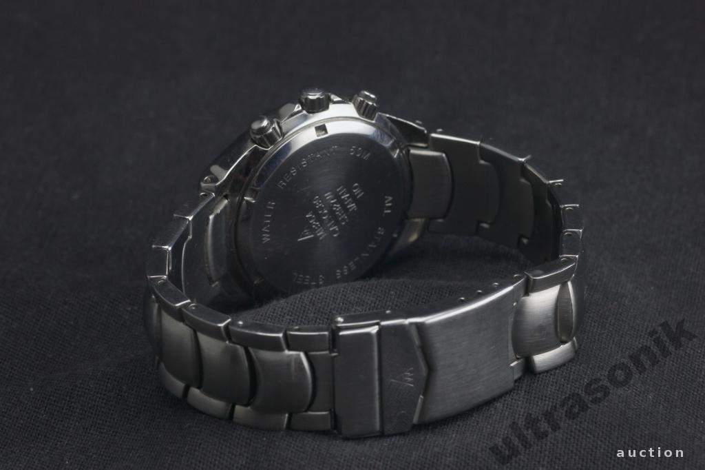 Годинник наручний чоловічий хронограф Accurist SR927W дата WR 50м мех.Citizen черный Japan Вживане - фото фото фото 3