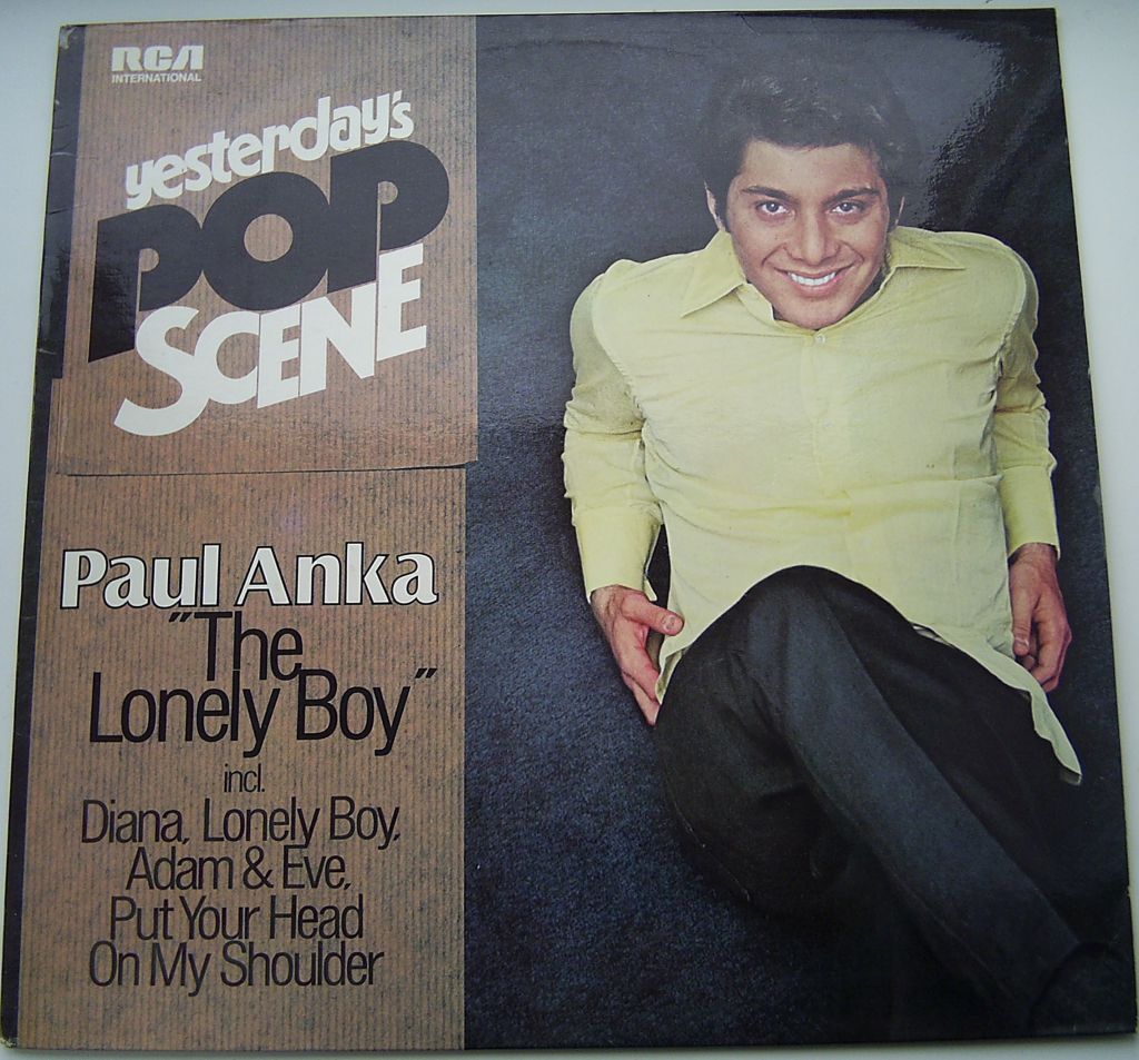PAUL ANKA ‎ The Lonely Boy LP VG++/EX - фото фото фото 0