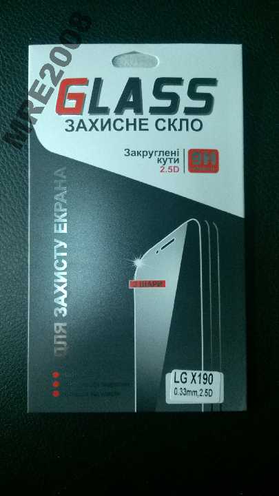 Защитное стекло для LG X190 Ray 2.5D 9H - фото фото фото 0