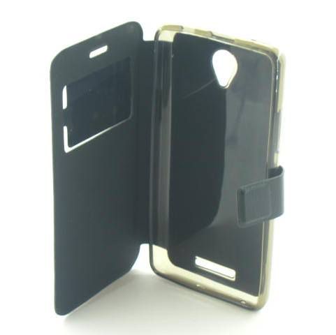 ЧЕХОЛ КНИЖКА ПОДСТАВКА SMART Lenovo A5000 А5000 черн - фото фото фото 2