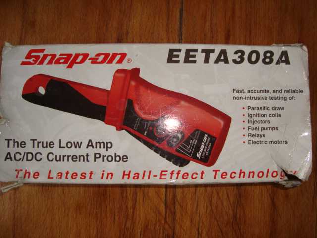 Токовые клещи Snap-On EETA308A - фото фото фото 7