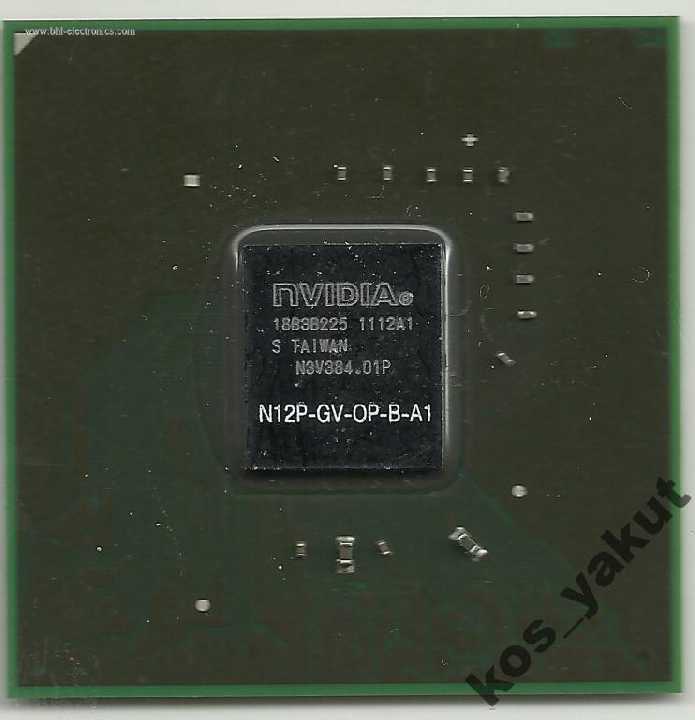 BGA nVidia GeForce GT540M (N12P-GV-OP-B-A1) New - фото фото фото 0