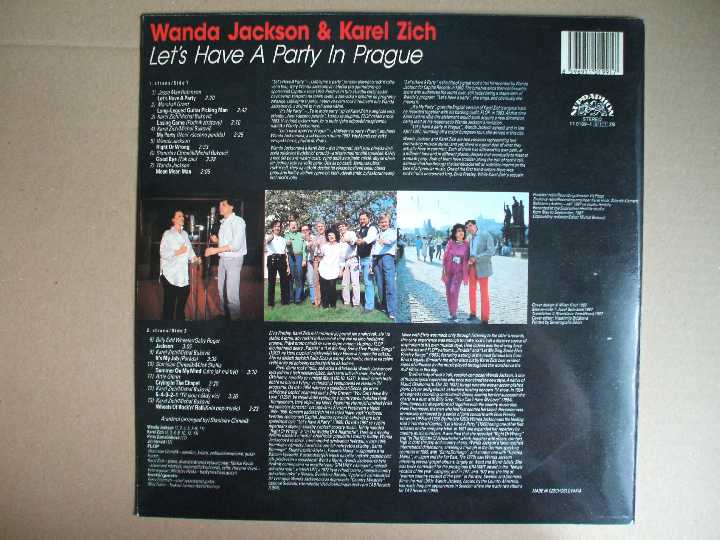 Wanda Jackson &amp;amp; Karel Zich 1988 NM/NM- - фото фото фото 1