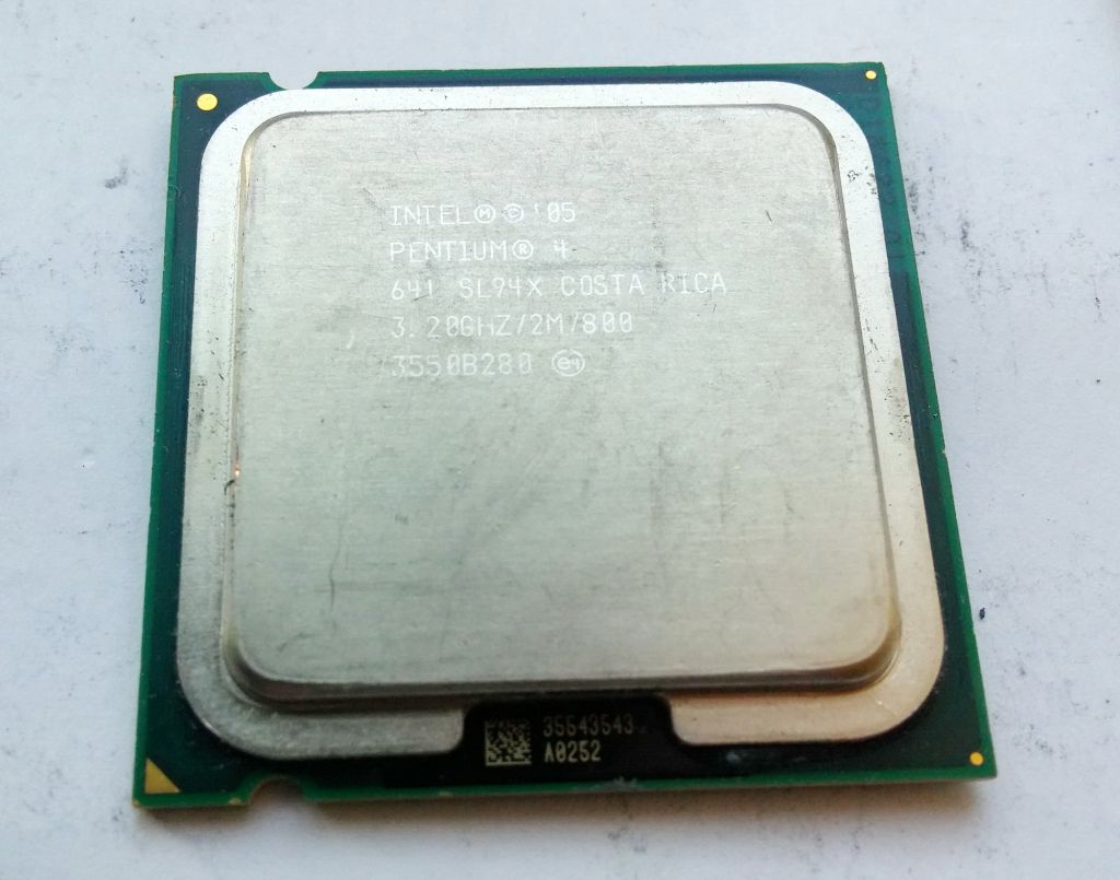 2х ядерный процессор Pentium® 4 HT SL7Z8 3.20GHz/2M/800  LGA775 Вживане - фото фото фото 4