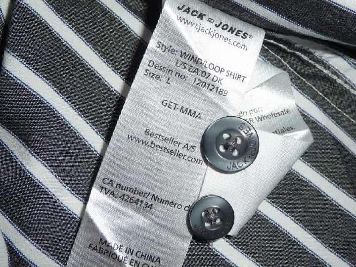 РУБАШКА JACK&amp;amp;JONES.р-L ОРИГИНАЛ-100%cotton. - фото фото фото 6