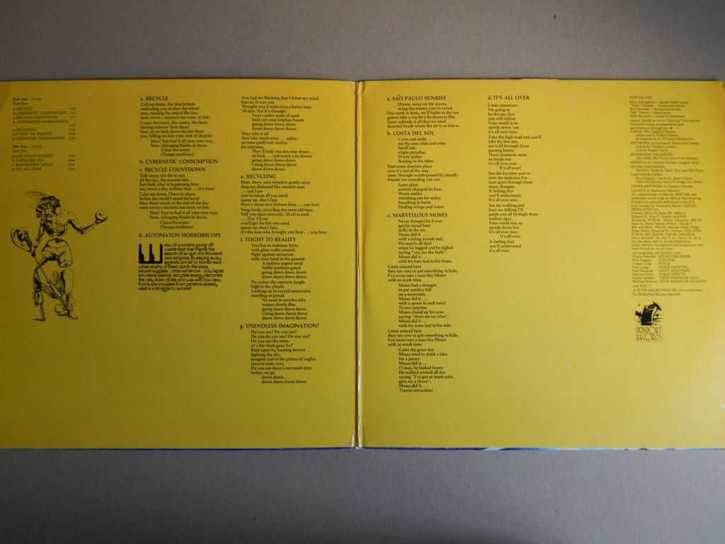 Nektar ‎– Recycled   (Passport Records ‎– PPSD-98011, USA) EX+/EX+ - фото фото фото 2
