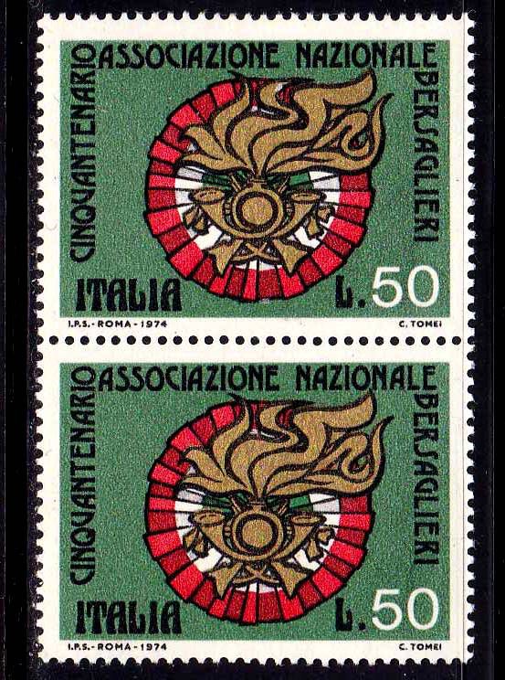 ZM Италия  1974 г NNH -  пара - фото фото фото 0