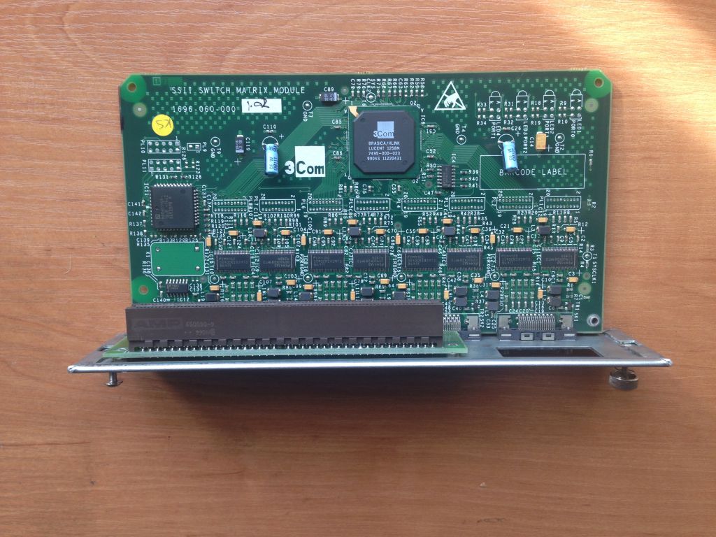 3Com SuperStack II Switch Matrix Module 3C16960 w/ 4 Cables - фото фото фото 1