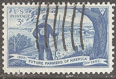 США 1953 Sc.1024 гаш. - фото фото фото 0