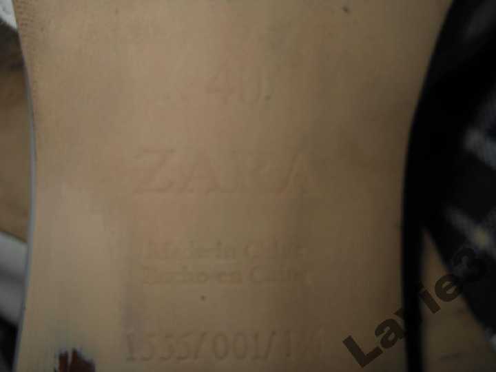 =ZARA=,оригинал! Босоножки натуральная кожа 40 - фото фото фото 7