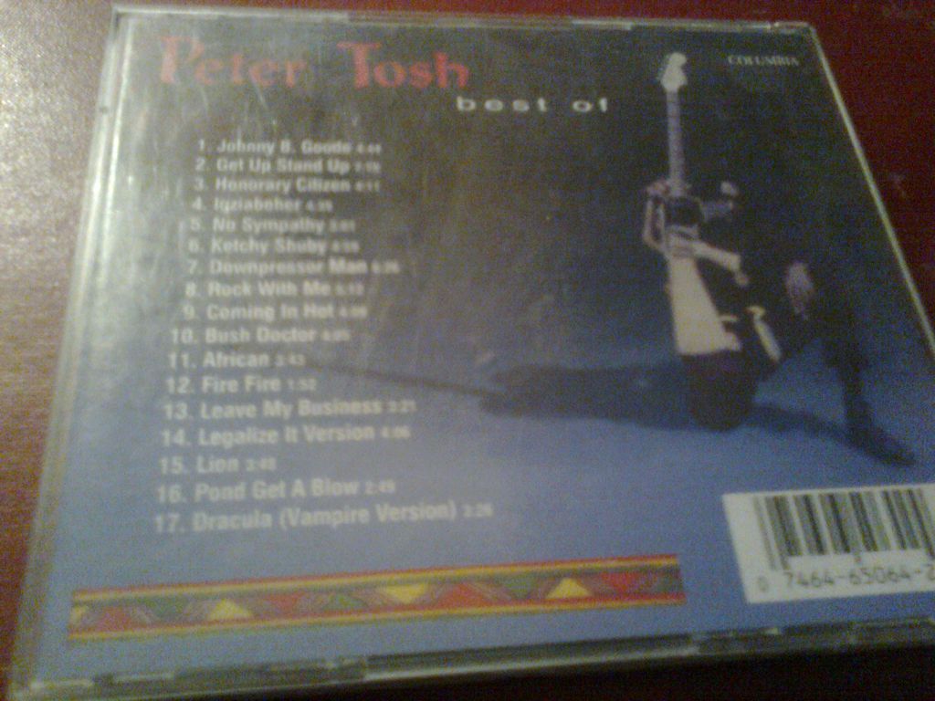 Peter Tosh The Best CD б/у - фото фото фото 1