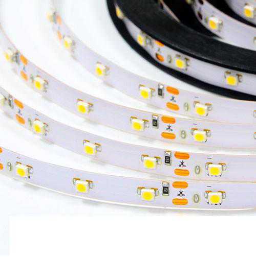Светодиодная LED лента SMD 3528-60 WW тёплая негерметичная IP20 - фото фото фото 2