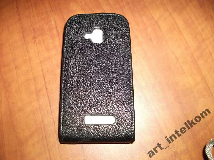 Чехол Nokia 610 Flip-Top кожа - фото фото фото 1