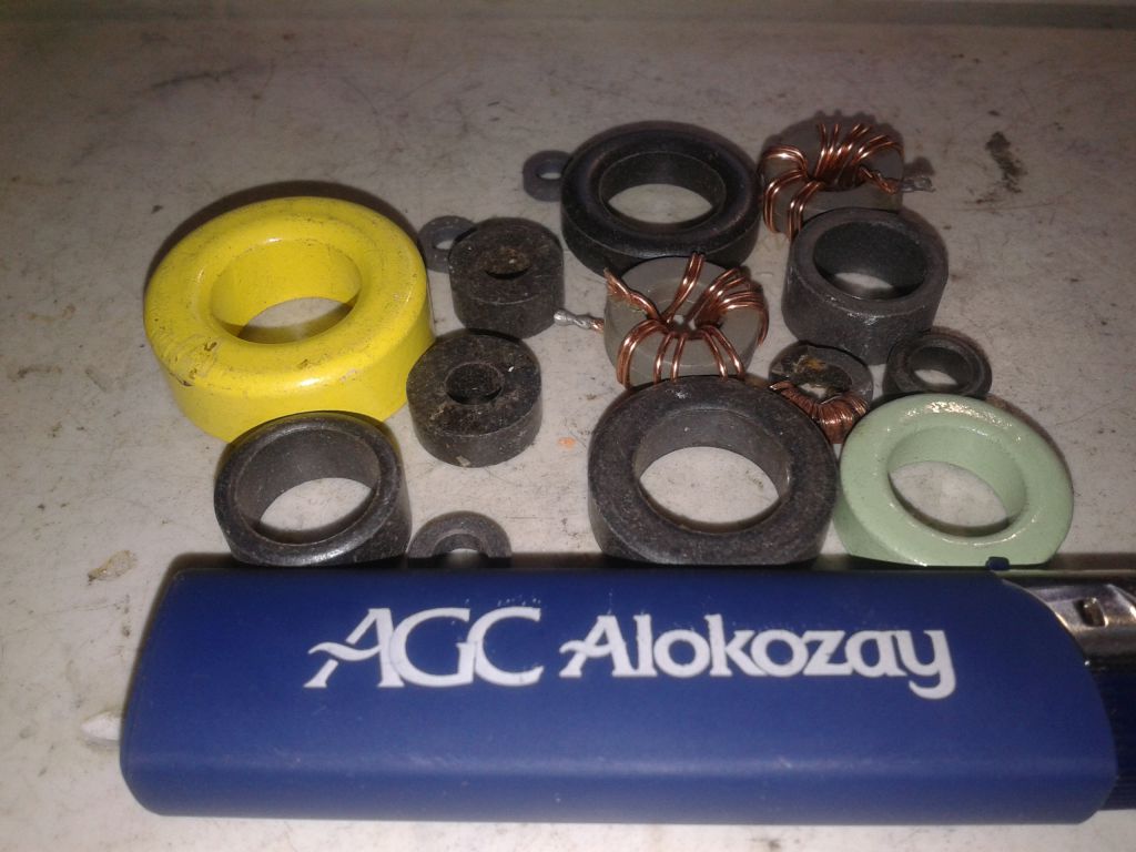 Ферритовые тороидальные сердечники 15 штук в лоте - фото фото фото 1